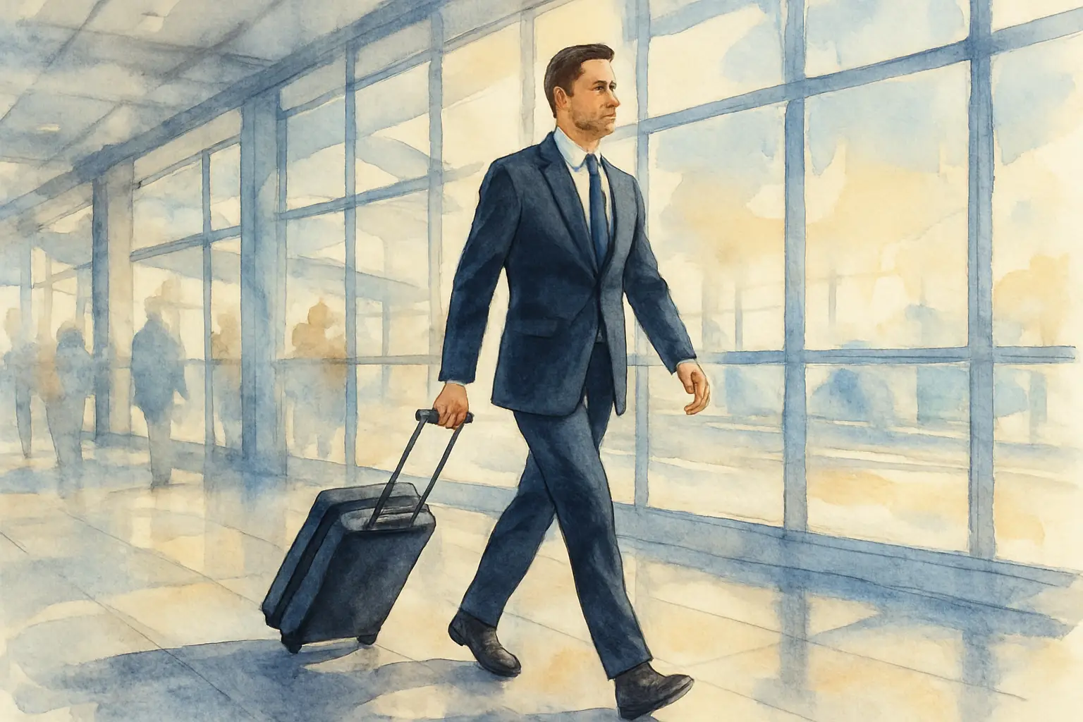 Transfert aéroport professionnel : éviter les retards et stress en entreprise